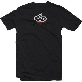 Camiseta 6D Classic Logo - Negra