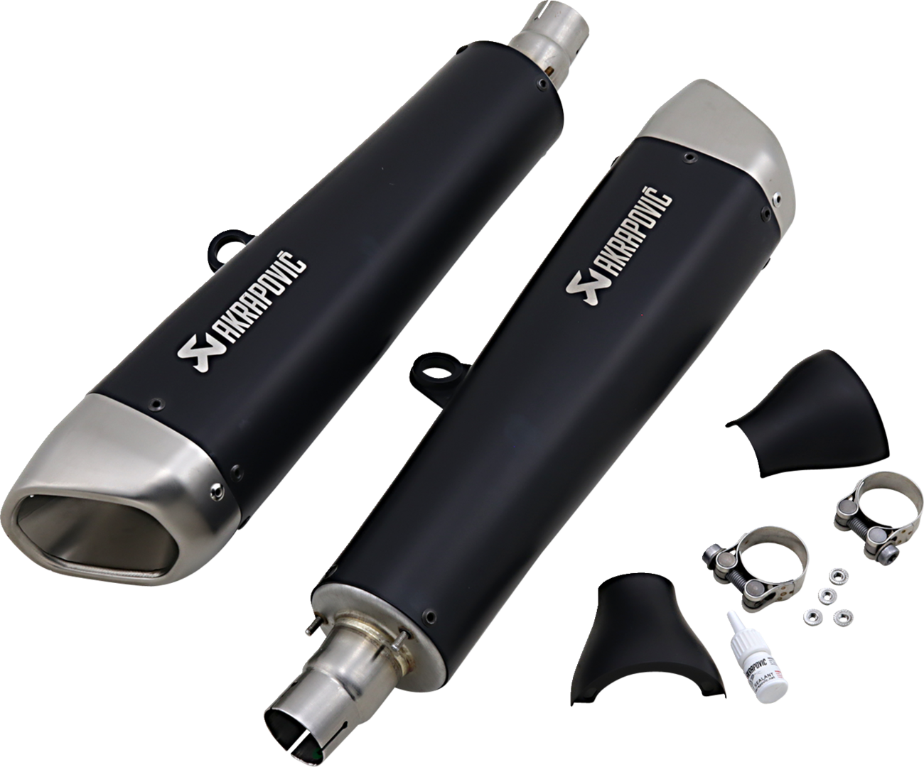 Escape Akrapovic - Black Titanium Mufflers
