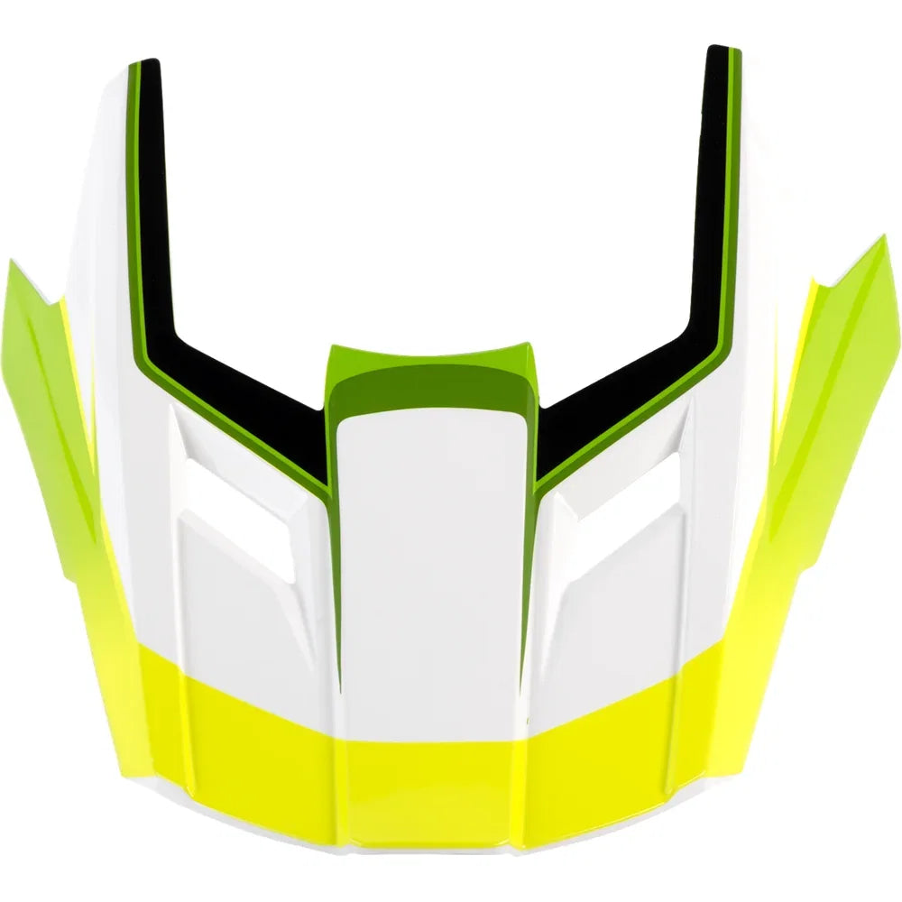 Visera Z1R Dirt Maxx Helmet — Vortex White/Green