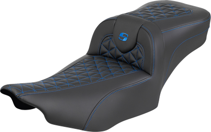 Asiento de alcance extendido Roadsofa™ - Asiento de alcance extendido Roadsofa™ - sin respaldo - Costura azul - FLH/FLT '23-'25
