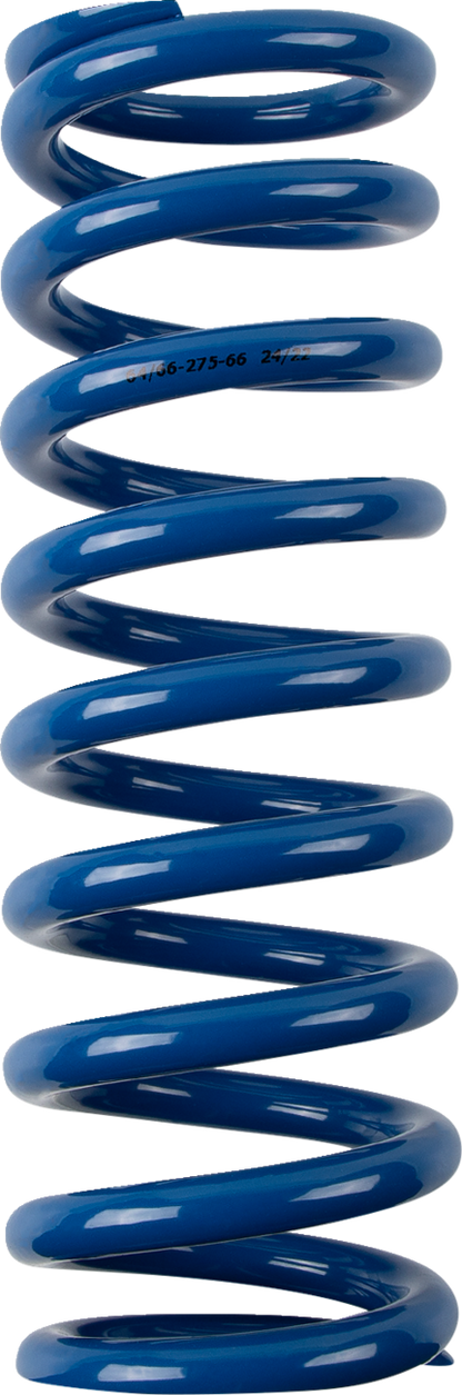 Resorte de choque - Resorte de choque - 64/66 mm OD - 66 n/mm - Azul