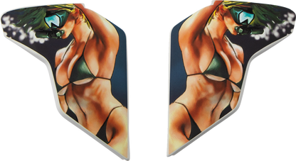 Placas laterales del casco Airflite™ — Pleasuredome4