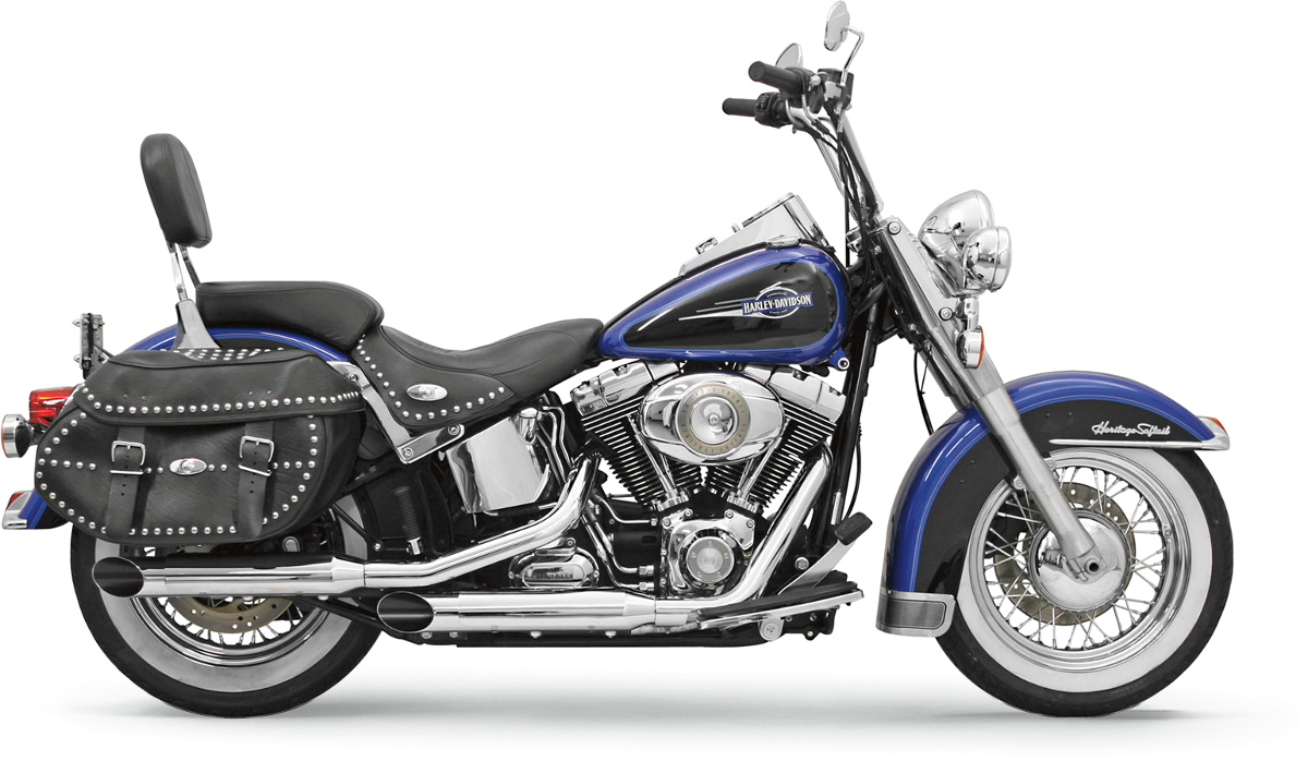 Silenciadores deslizantes Firepower Series - Silenciadores de 3" - Cromado - Bolonia - Softail '07-'17