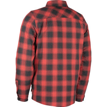 Chamarra de franela Icon Fallblock - Rojo