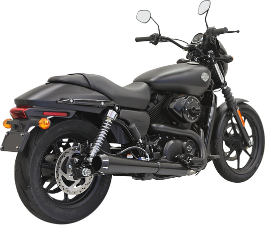 Silenciador deslizante Performance - Silenciador negro de 4" - Megáfono - XG50/750