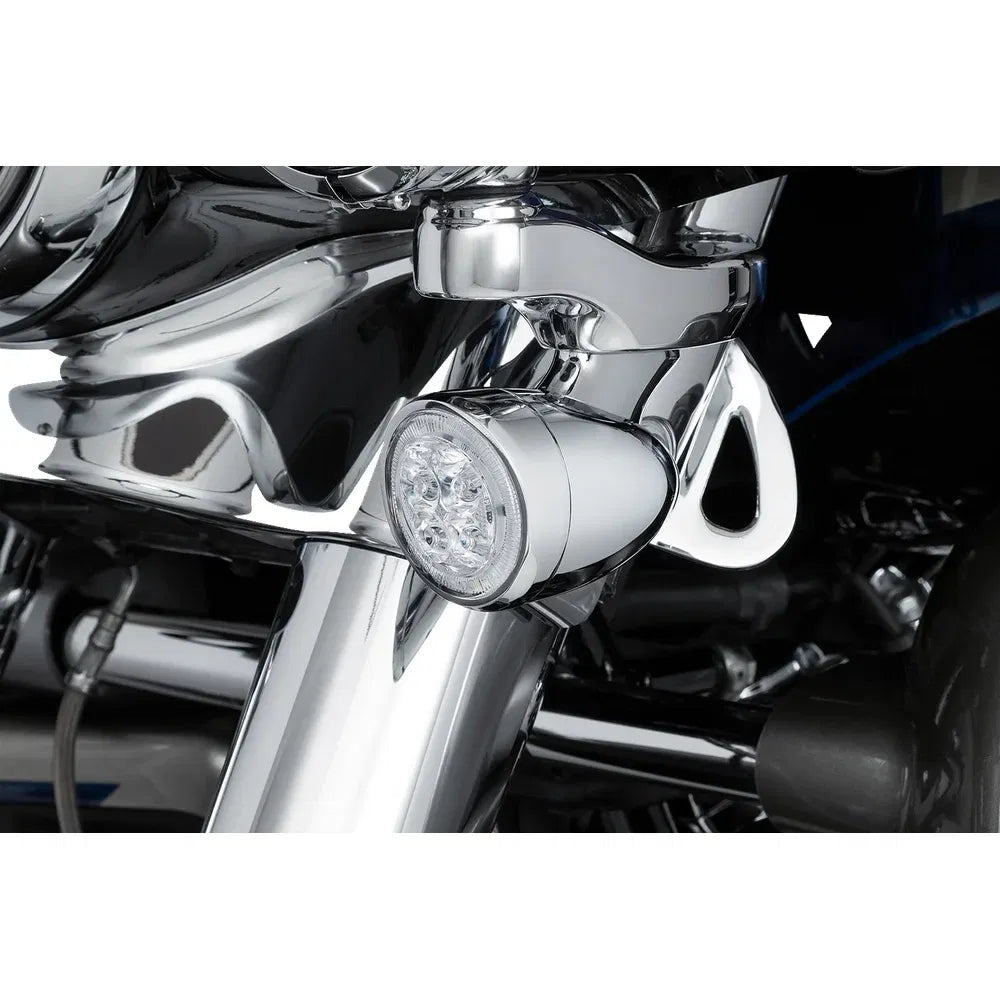 Insertos de luz de señal delantera led fang® con bisel