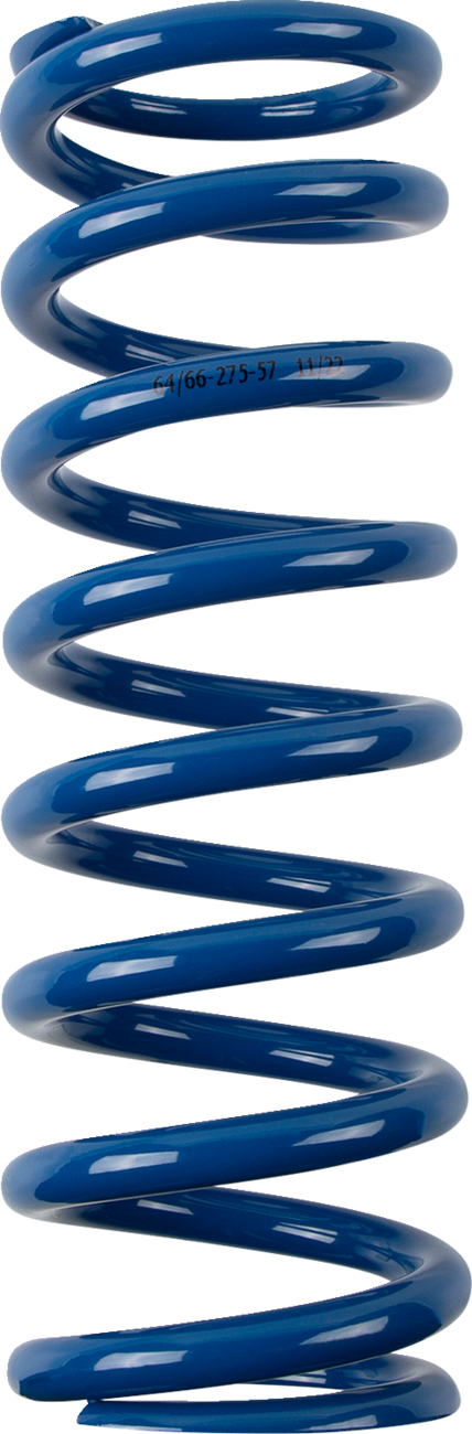 Resorte de choque - Resorte de choque - 64/66 mm OD - 57 n/mm - Azul