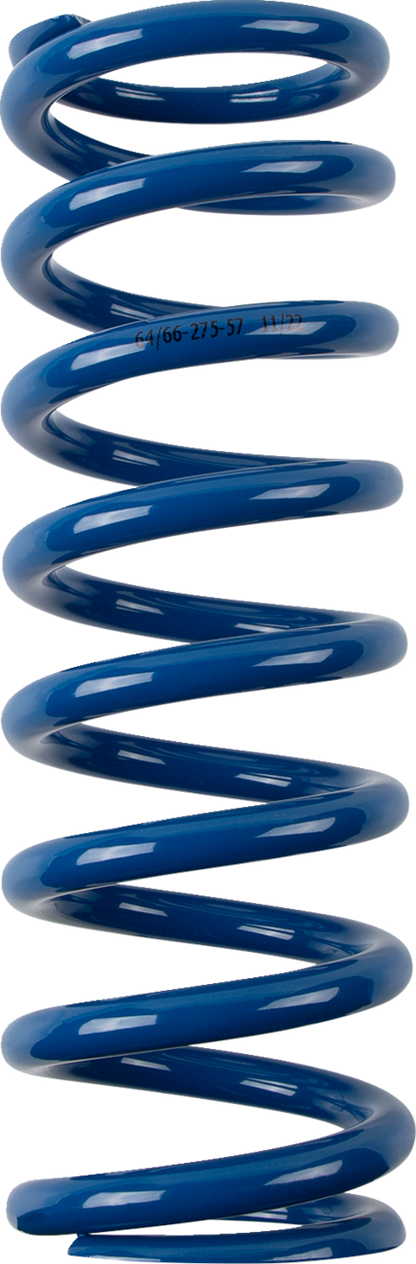 Resorte de choque - Resorte de choque - 64/66 mm OD - 57 n/mm - Azul