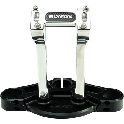 Kit SLYFOX Handlebar Riser Pullback 1-1/8" Clamping 8" Rise