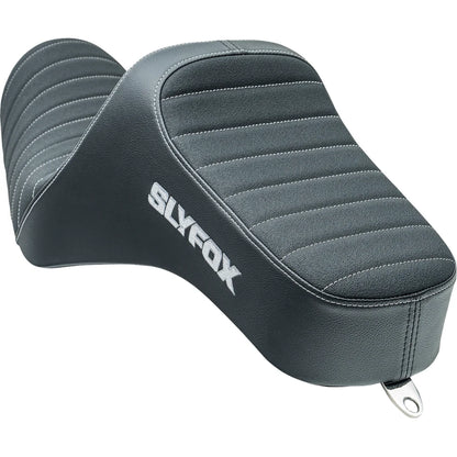 Asiento SLYFOX High Noon Vinyl Classic Stitch Silver Logo Silver Stitch XL '04-'22