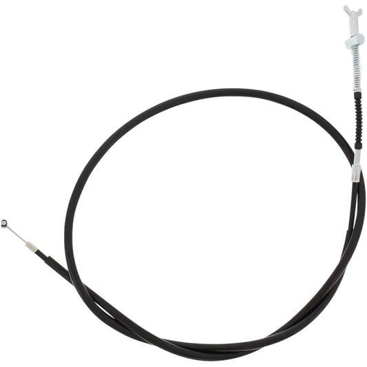 Cable de freno de vinilo negro.