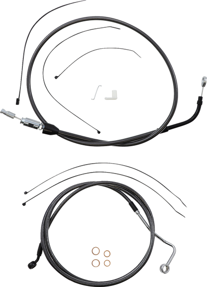 Kit de instalación de manillar de diseño Black Pearl™ - Kit de instalación de manillar de diseño Black Pearl™ - 10" - '21-'23 FLH