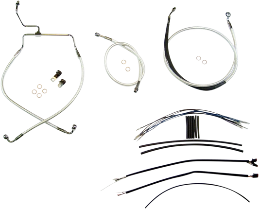 Kit de instalación de manillar de diseñador Sterling Chromite II® - Kit de instalación de manillar de diseñador Sterling Chromite II® - 12"-14" - FLTR '17-'19