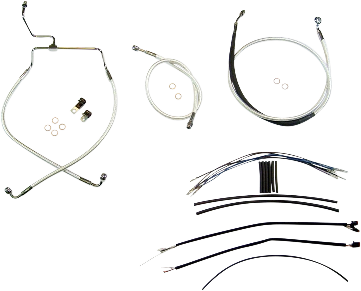 Kit de instalación de manillar de diseñador Sterling Chromite II® - Kit de instalación de manillar de diseñador Sterling Chromite II® - 12"-14" - FLTR '17-'19