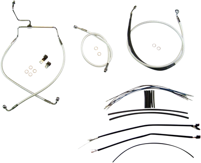 Kit de instalación de manillar de diseñador Sterling Chromite II® - Kit de instalación de manillar de diseñador Sterling Chromite II® - 12"-14" - FLTR '17-'19
