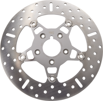 Rotor de freno delantero de acero inoxidable serie FSD para Big Twins - Rotor de freno - Soporte pulido