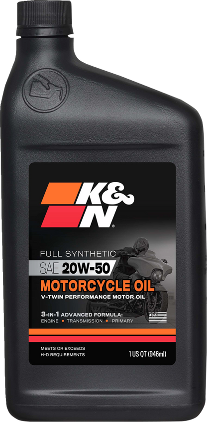 Aceite sintético K&N 20W50