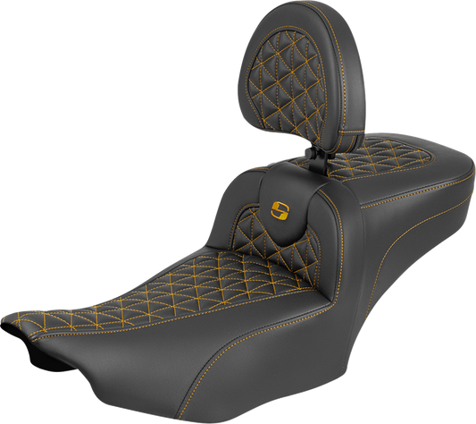 Asiento de alcance extendido Roadsofa™ - Asiento de alcance extendido Roadsofa™ - con respaldo - Costura dorada - FLH/FLT '23-'25