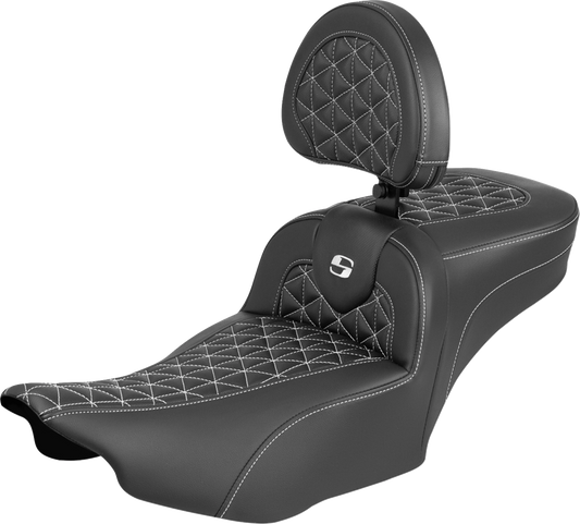 Asiento de alcance extendido Roadsofa™ - Asiento de alcance extendido Roadsofa™ - con respaldo - Costura blanca - FLH/FLT '23-'25