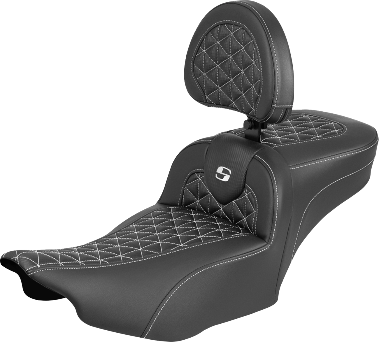 Asiento de alcance extendido Roadsofa™ - Asiento de alcance extendido Roadsofa™ - con respaldo - Costura blanca - FLH/FLT '23-'25