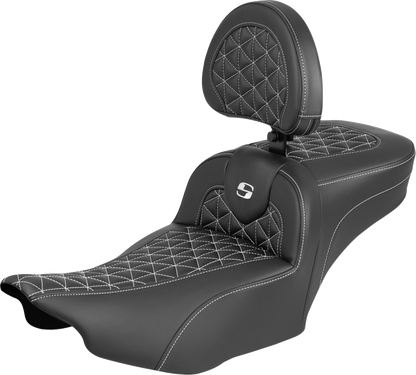 Asiento de alcance extendido Roadsofa™ - Asiento de alcance extendido Roadsofa™ - con respaldo - Costura blanca - FLH/FLT '23-'25