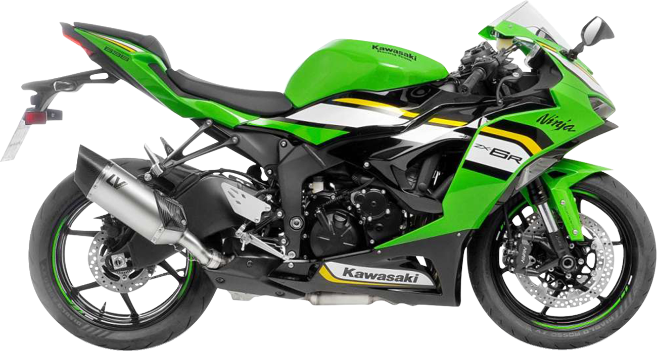 Silenciador Slip-On LV-14 R - Silenciador Slip-On LV-14 R - Acero inoxidable - Kawasaki ZX-6R