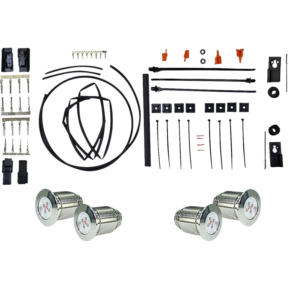 Kit de luces traseras con pernos de bolsa y pernos thunder