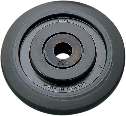 Rueda loca - Rueda loca con cojinete/buje 6205-2RS - Negro - 5.35" OD x 0.75" ID