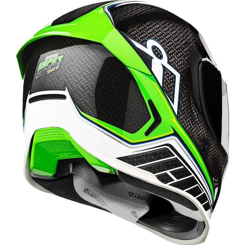 Casco ICON Airframe Pro™ Carbon Hyperstrike Green