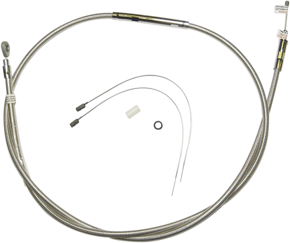 Cable de embrague de acero inoxidable pulido de alta eficiencia - Cable de embrague de acero inoxidable pulido de alta eficiencia - 63"