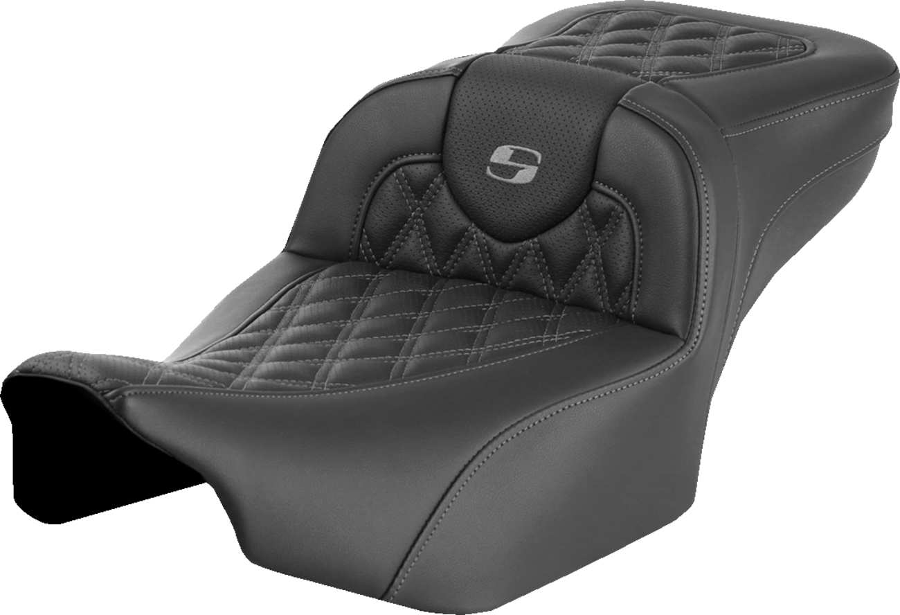 Asiento de alcance extendido Roadsofa™ - Asiento de alcance extendido Roadsofa™ - sin respaldo - Costura de celosía - Costura gris - FLTR/FLHX '23-'24