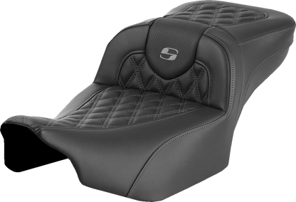 Asiento de alcance extendido Roadsofa™ - Asiento de alcance extendido Roadsofa™ - sin respaldo - Costura de celosía - Costura gris - FLTR/FLHX '23-'24