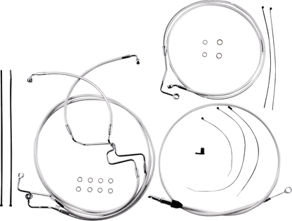 Kit de instalación de manillar de diseñador Sterling Chromite II® - Kit de instalación de manillar de diseñador Sterling Chromite II® - 6" - '21-'23 FLTR