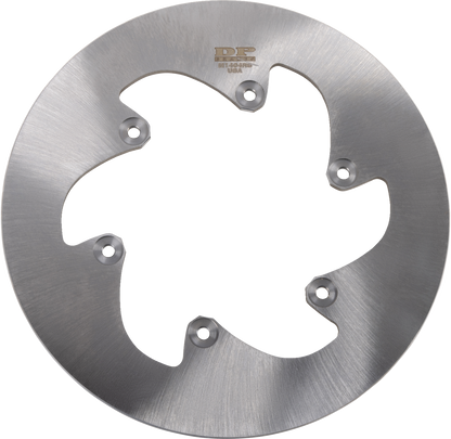 Rotor de disco trasero sólido a prueba de barro