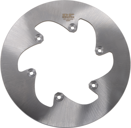 Rotor de disco trasero sólido a prueba de barro