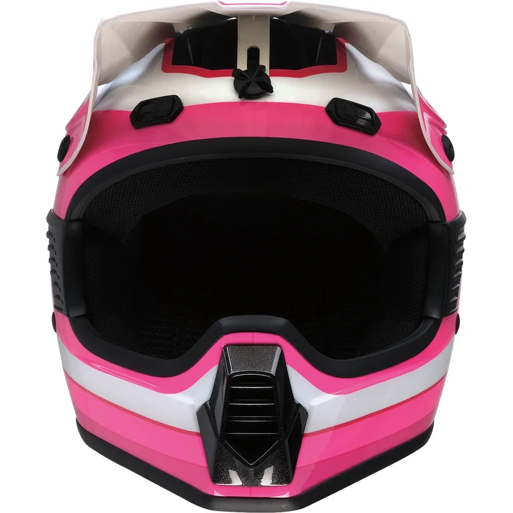 Casco Z1R Child Dirt Maxx Vortex Pink/White