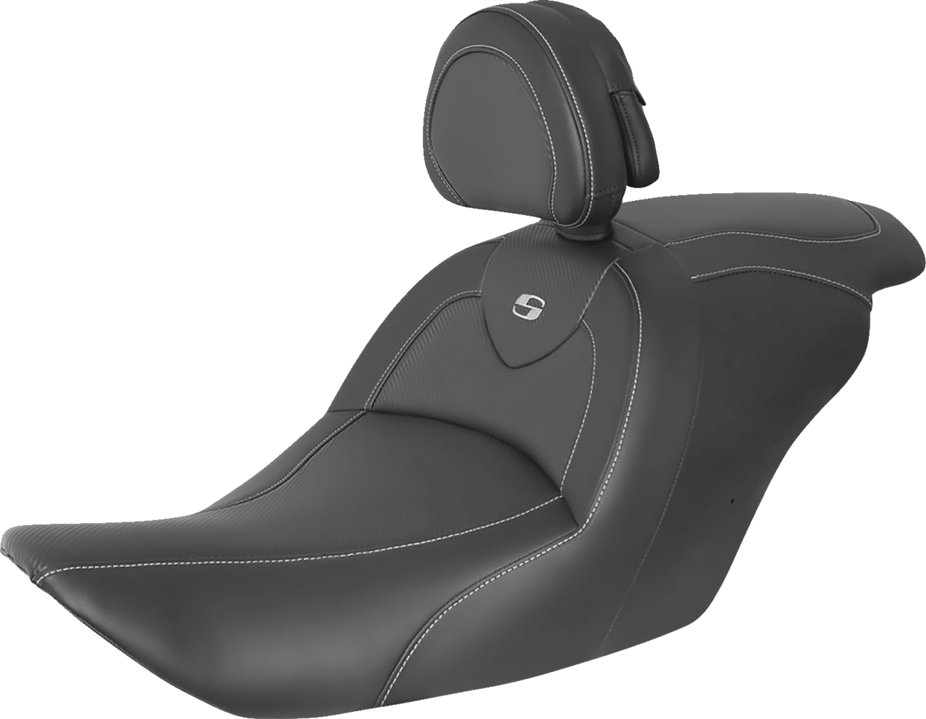 Asiento de fibra de carbono Roadsofa™ - Asiento de fibra de carbono Roadsofa™ - Fibra de carbono - con respaldo - GL1800 '14 -'17