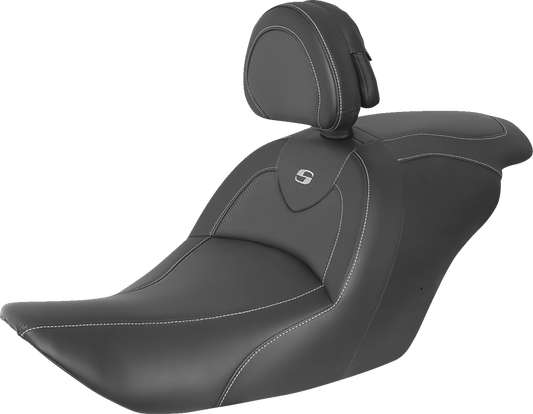 Asiento de fibra de carbono Roadsofa™ - Asiento de fibra de carbono Roadsofa™ - Fibra de carbono - con respaldo - GL1800 '14 -'17