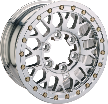 Rueda Beadlock 346X - Rueda - 346X - Beadlock/5 Lug - Delantera/Trasera - Plata - 15x7 - 5/4.5 - 5+2