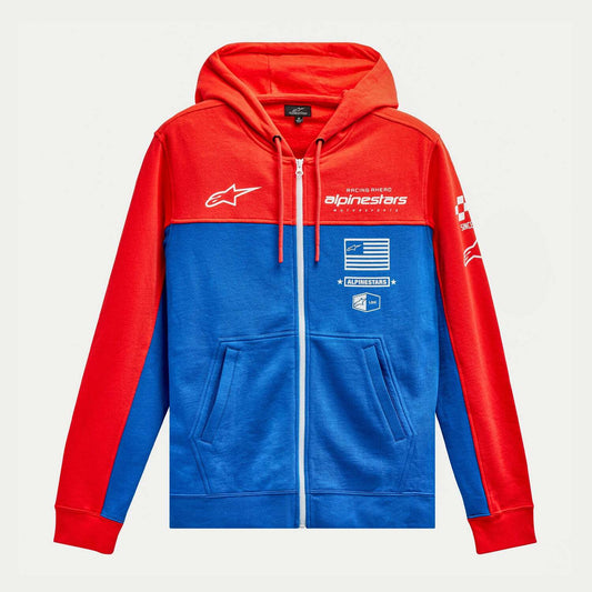 Sudadera Alpinestars H Block - Rojo/Azul