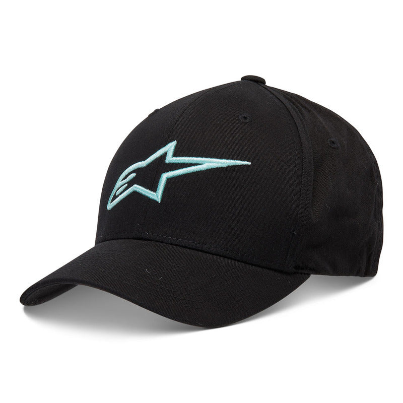 Gorra Alpinestars Ageless Curve - Negro/Aqua