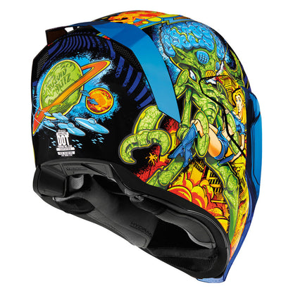 Casco ICON Airflite - Bugoid Blitz - Azul