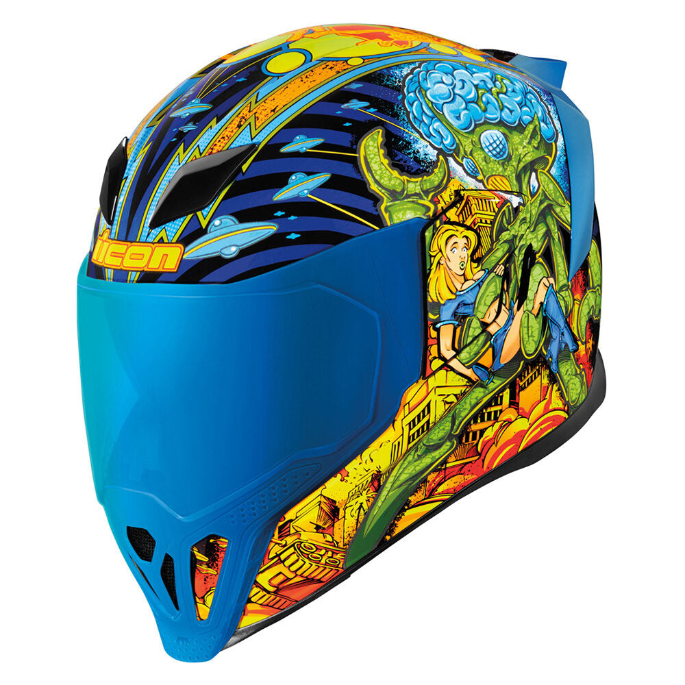 Casco ICON Airflite - Bugoid Blitz - Azul