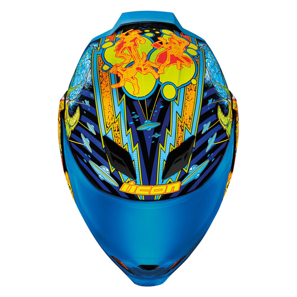 Casco ICON Airflite - Bugoid Blitz - Azul