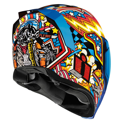 Casco ICON Airflite Flyboy - Azul