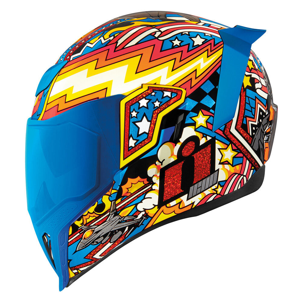 Casco ICON Airflite Flyboy - Azul