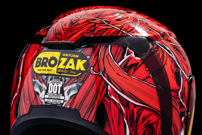 Casco ICON Airform MIPS Brozak - Rojo