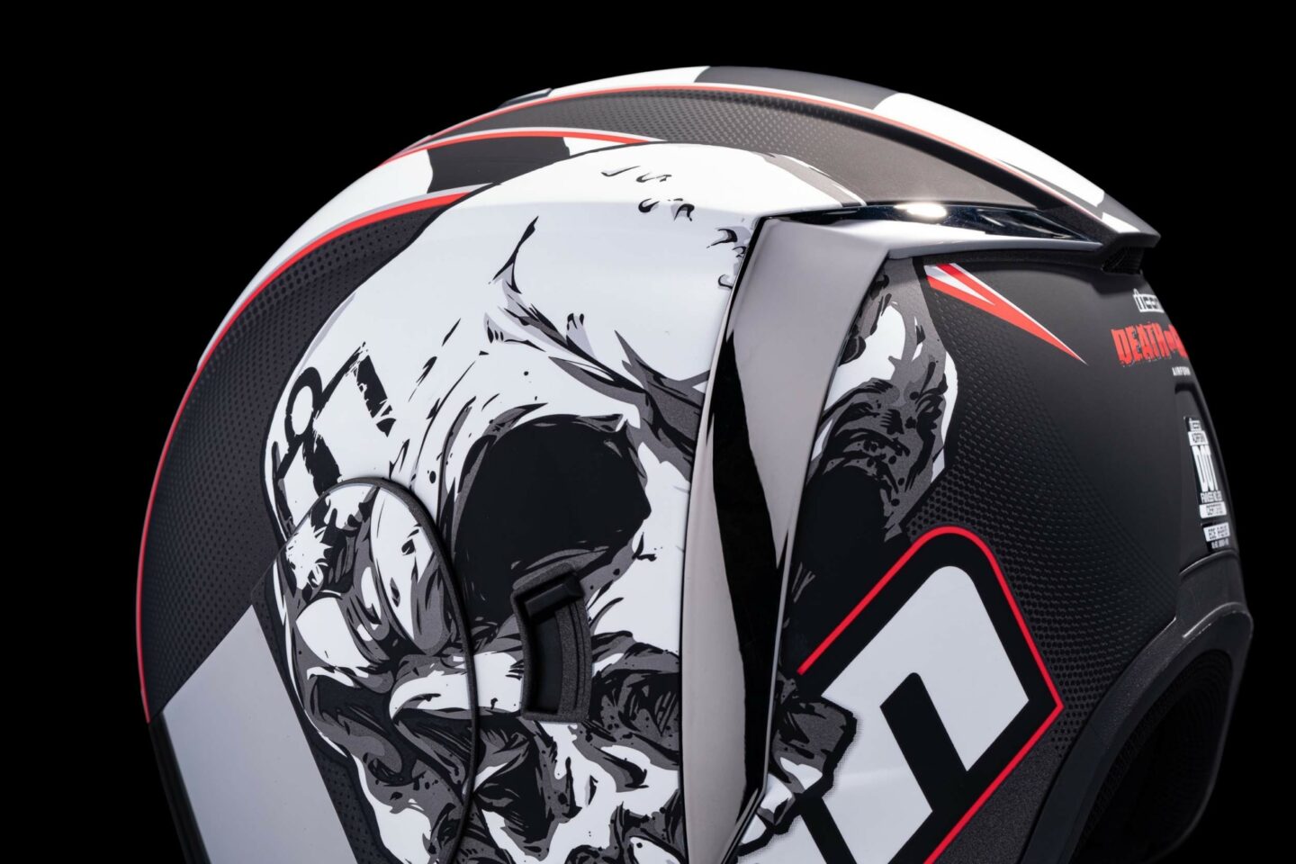 Casco ICON Airform- Death or Glory - Negro