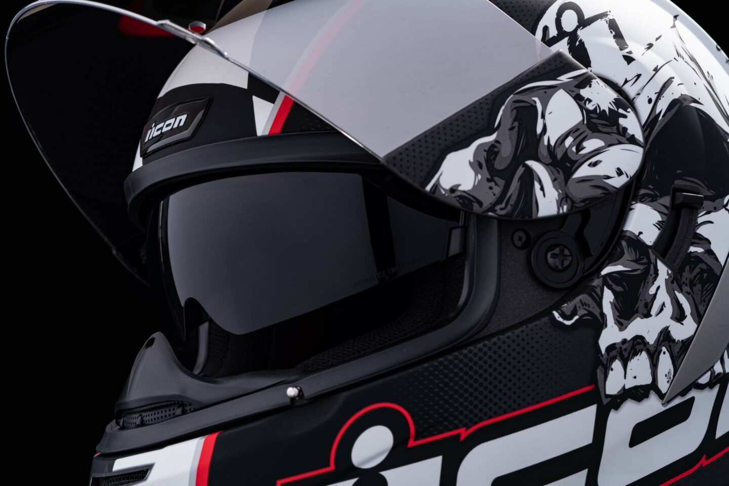 Casco ICON Airform- Death or Glory - Negro