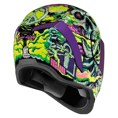 Casco ICON Airform Hippy Dippy - Morado